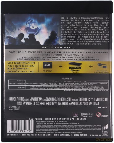 Pogromcy duchów [Blu-Ray 4K]