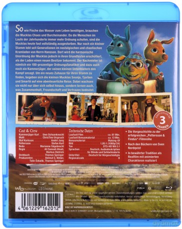 The Muckles - The Quest for a New Home (Mukliki) [Blu-Ray]