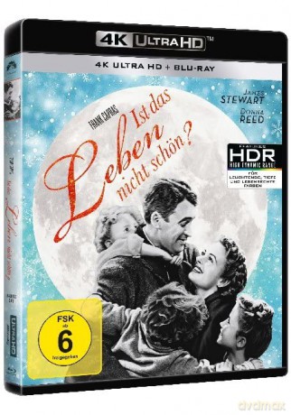 It's a Wonderful Life (To wspaniałe życie) [Blu-Ray 4K]+[Blu-Ray]