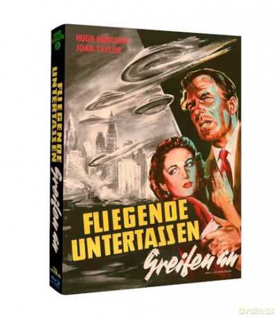 Earth vs. the Flying Saucers (Latające talerze) (Mediabook) [2xBlu-Ray]