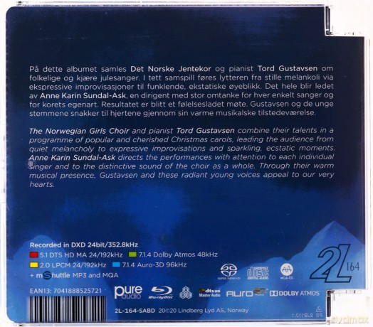 Det Norske Jentekor - Stille Grender [Blu-Ray]+[SACD]