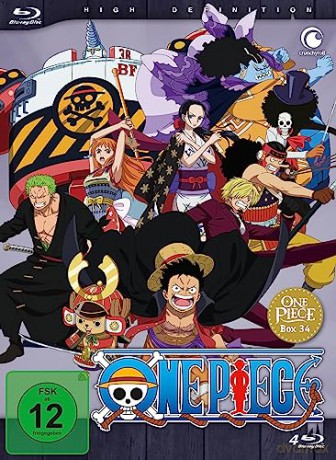 One Piece TV-Serie Box 34 Ep 976-1000 [4xBlu-Ray]