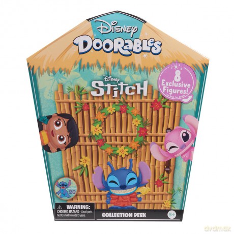 DOORABLES Stitch 8 figurek, figurka, 3.8 cm [FIGURKA]