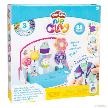 PLAY-DOH Air Clay Crackle Cafe, zabawka kreatywna