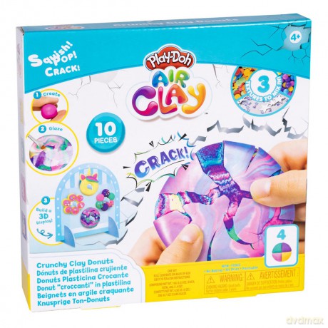 PLAY-DOH Air Clay Mini Doughnuts, zabawka kreatywna