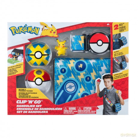 POKEMON Bandolier Set Pikachu Seria 4, figurka [FIGURKA]