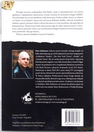 W mogile ciemnej - Robinson Peter [AUDIOBOOK] [CD]