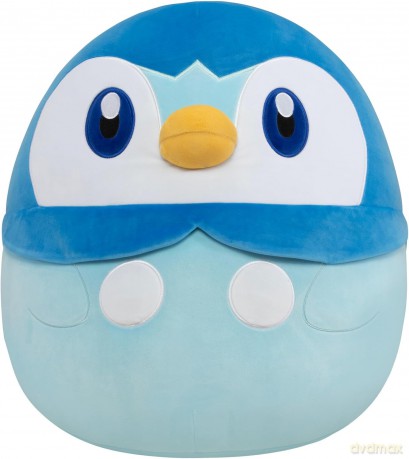 POKEMON Squishmallows Piplup Seria 3, pluszak, 35 cm