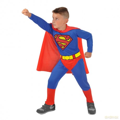 SUPERMAN Strój karnawałowy 8-10 lat, kostium
