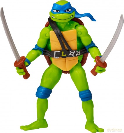 WOJOWNICZE ŻÓŁWIE NINJA Movie Mutatnt Mayhem Leonardo podstawowa figurka akcji, figurka, 14 cm [FIGURKA]