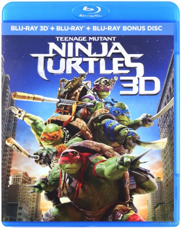 Teenage Mutant Ninja Turtles 3D Collector's Edition (Wojownicze żółwie ninja) [Blu-Ray 3D]+[Blu-Ray]
