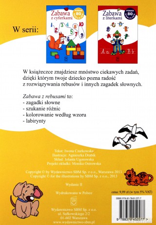 Zabawa z rebusami - Czarkowska Iwona [KSIĄŻKA]