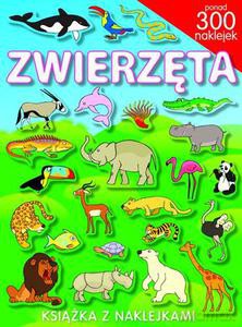 Zwierzęta. Ponad 300 naklejek - May Klaudia [KSIĄŻKA]