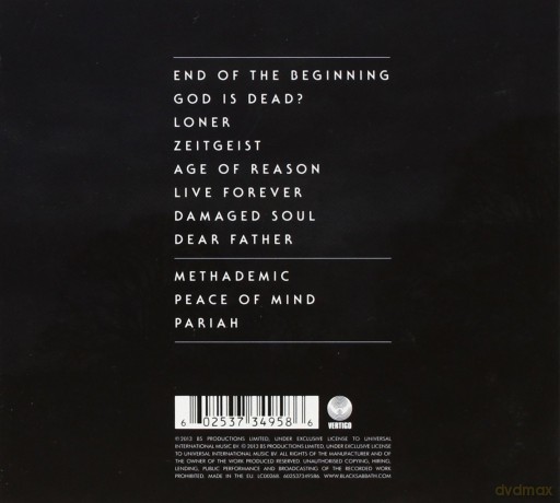 Black Sabbath: 13 (Deluxe) Ltd. (digipack) [2CD]