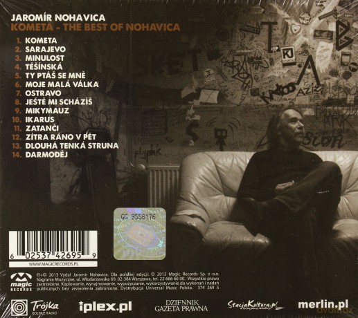 Jaromir Nohavica: Kometa - The Best Of Nohavica (digipack) [CD]