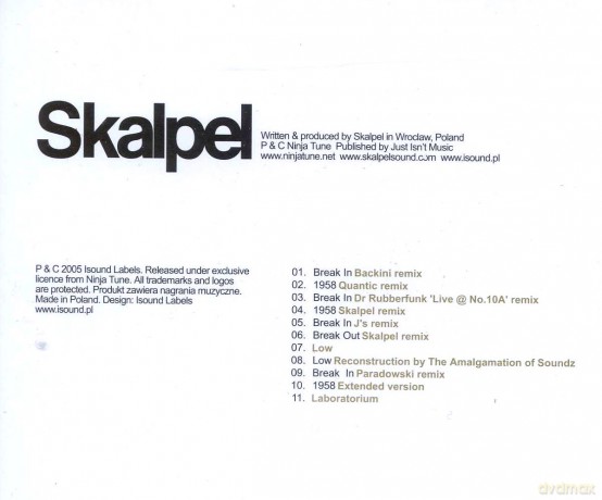 Skalpel: 1958 Breaks [CD]