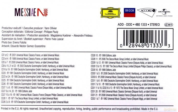 Messiaen: Complete Edition [32CD]