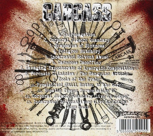 Carcass: Necroticism Descanting The Insalubrious Limited Edition [CD]