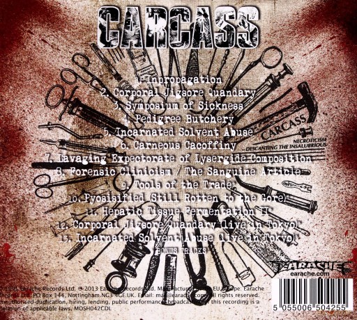 Carcass: Necroticism Descanting The Insalubrious Limited Edition [CD]