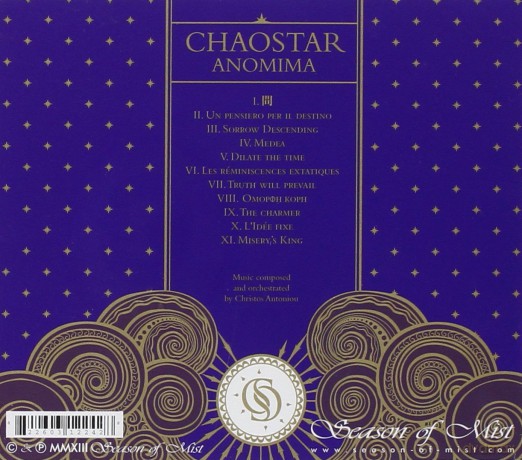 Chaostar: Anomima [CD]