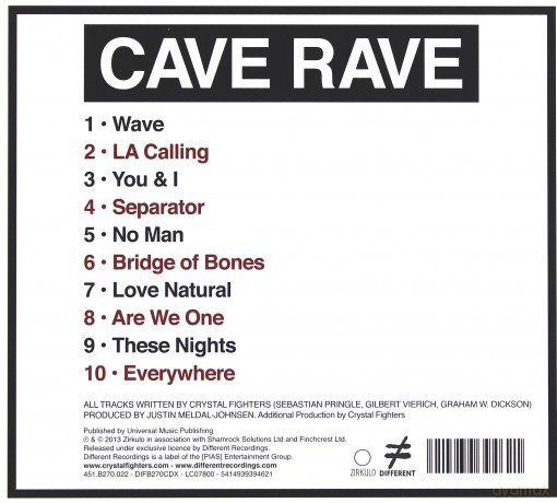 Crystal Fighters: Cave Rave (digipack) [CD]
