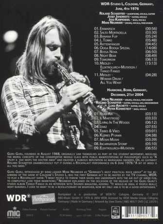 Guru Guru: Live At Rockpalast (digipack) [DVD]