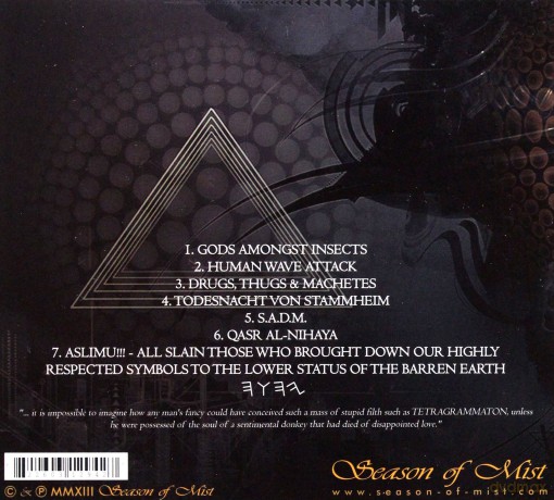 The Monolith Deathcult: Tetragrammaton (digipack) [CD]