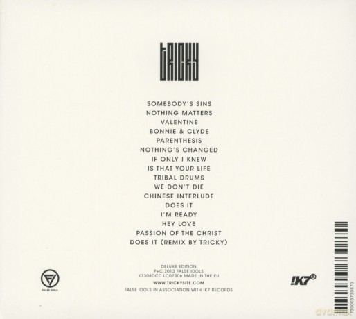 Tricky: False Idols (Deluxe) [CD]