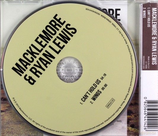 Macklemore & Ryan Lewis: Cant Hold Us (2track) [CD]