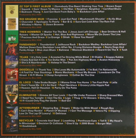 ZZ Top: The Complete Studio Albums 70-90 [10CD]