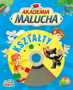 Akademia malucha. Kształty - Kozłowska Urszula [KSIĄŻKA]+[CD]