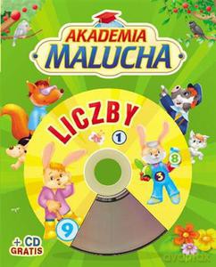 Akademia malucha. Liczby - Kozłowska Urszula [KSIĄŻKA]+[CD]