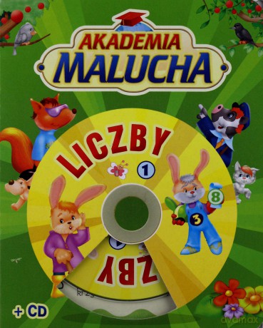 Akademia malucha. Liczby - Kozłowska Urszula [KSIĄŻKA]+[CD]