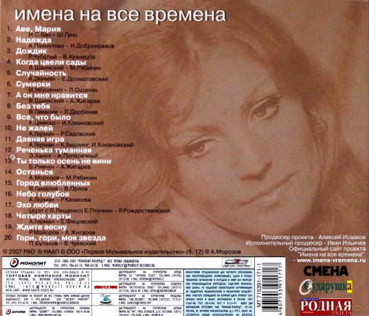Anna German: Imienia na Wsie Wremienia Nadieżda [CD]