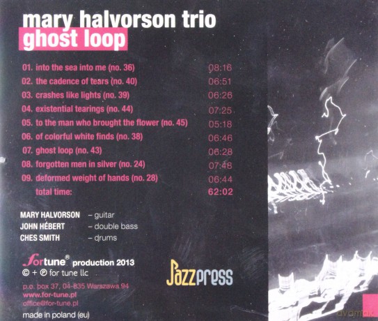 Mary Halvorson: Ghost Loop [CD]