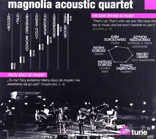 Magnolia Acoustic Quartet: Boozer [CD]