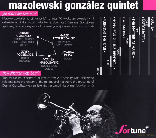 Mazolewski Gonzales Quintet: Shaman [CD]
