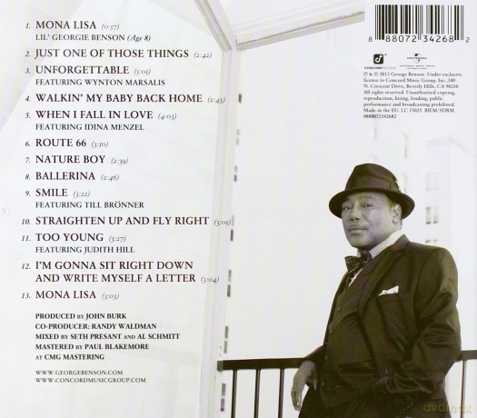George Benson: Inspiration A Tribute To Nat King Cole [CD]