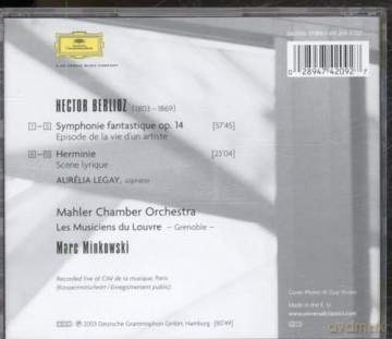 Les Minkowski Musiciens Du Louvre: Berlioz Symphonie Fantastique [CD]