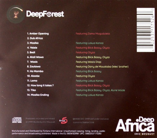 Deep Forest: Deep Africa [CD]