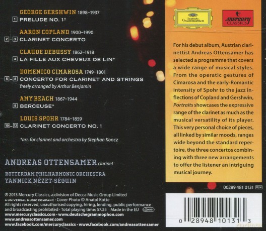 Andreas Ottensamer: The Clarinet Album [CD]