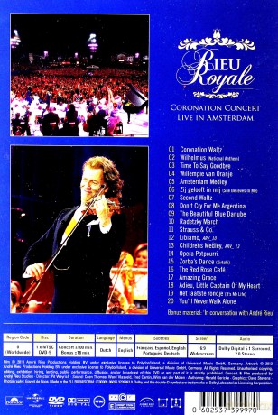 Andre Rieu: Rieu Royale [DVD]