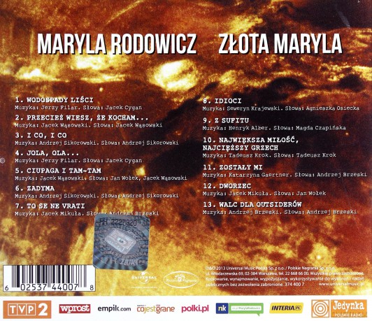 Maryla Rodowicz: Złota Maryla [CD]
