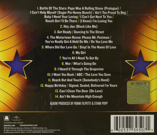 Motown The Musical soundtrack [CD]