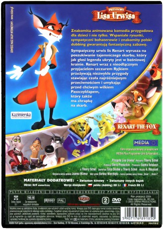 Przygody Lisa Urwisa [DVD]