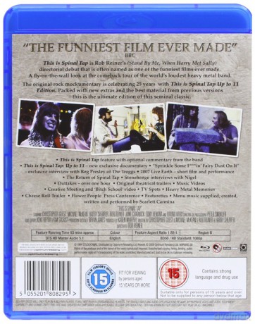 This Is Spinal Tap (Oto Spinal Tap) [Blu-Ray]