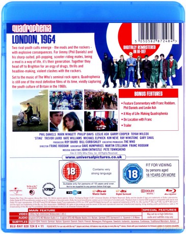 Quadrophenia (Kwadrofonia) [Blu-Ray]