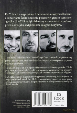 Slayer. Krwawe rządy - Joel McIver [KSIĄŻKA]