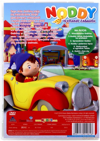 Noddy w krainie zabawek: Niewidzialne Gobliny [DVD]