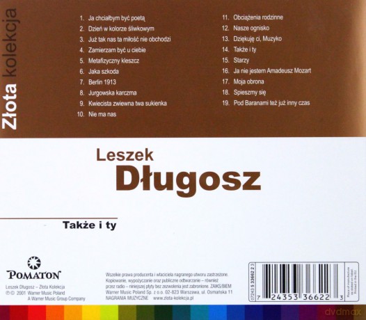 Leszek Długosz: Złota Kolekcja [CD]